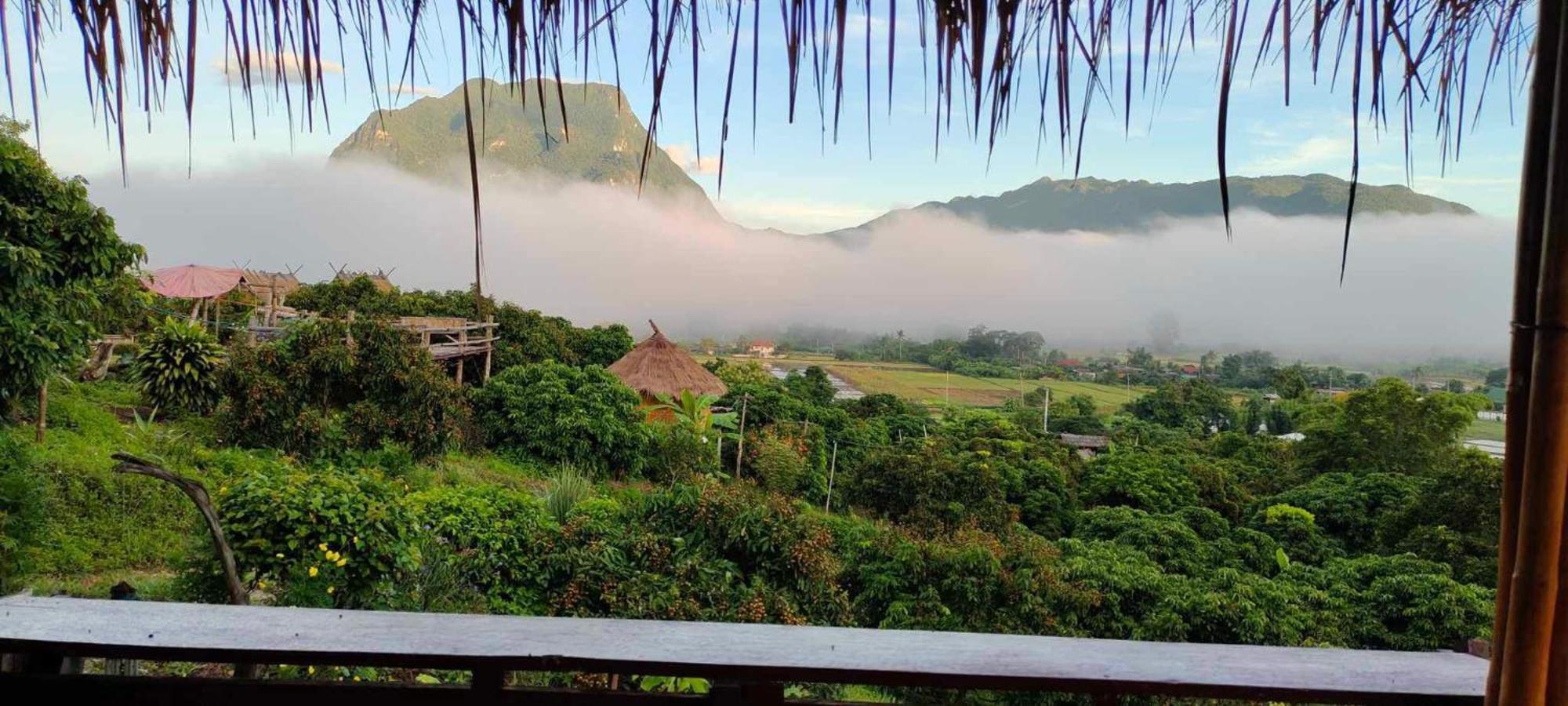 Baan 2 Dao Farmstay Chiang Dao Bagian luar foto